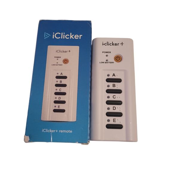 iClicker + Plus Student Classroom Remote Response System Model RLR15 Working VG - Picture 1 of 7